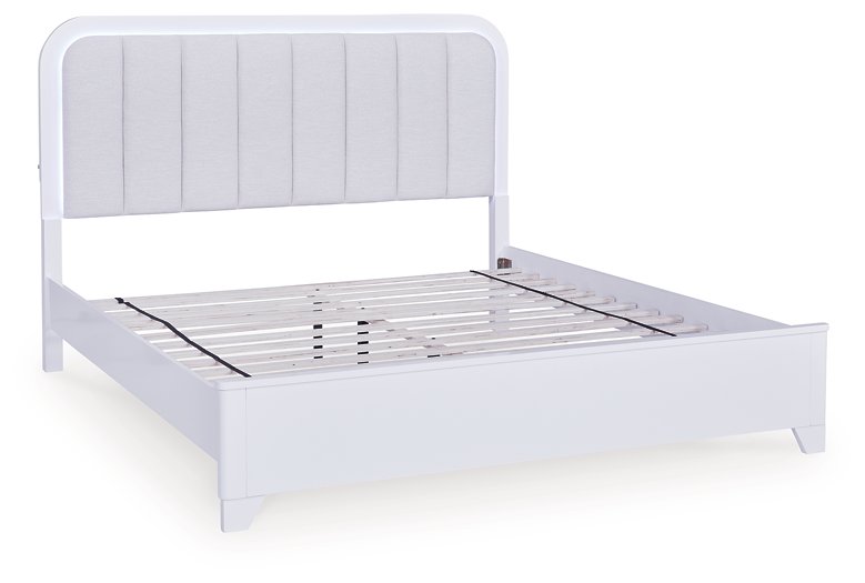Jarlee Upholstered Bed - Atchison Furniture Company (Atchison, KS)