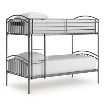 Lanceburg Bunk Bed with Ladder - Atchison Furniture Company (Atchison, KS)