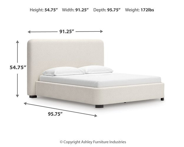 Brintstreet Upholstered Bed - Atchison Furniture Company (Atchison, KS)