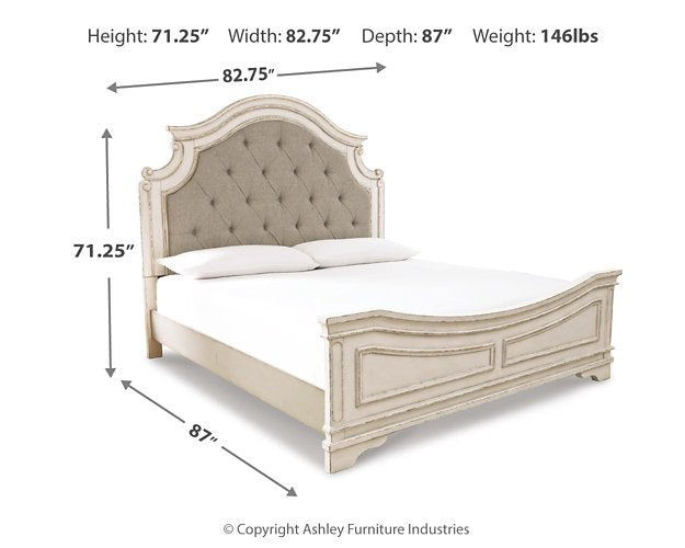 Realyn Upholstered Bed - Atchison Furniture Company (Atchison, KS)