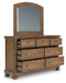 Feddinger Dresser and Mirror - Atchison Furniture Company (Atchison, KS)