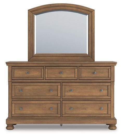 Feddinger Dresser and Mirror - Atchison Furniture Company (Atchison, KS)