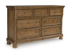 Feddinger Dresser and Mirror - Atchison Furniture Company (Atchison, KS)