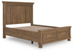 Feddinger Panel Storage Bed - Atchison Furniture Company (Atchison, KS)