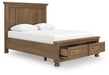 Feddinger Panel Storage Bed - Atchison Furniture Company (Atchison, KS)
