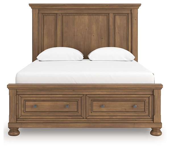 Feddinger Panel Storage Bed - Atchison Furniture Company (Atchison, KS)