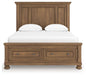 Feddinger Panel Storage Bed - Atchison Furniture Company (Atchison, KS)