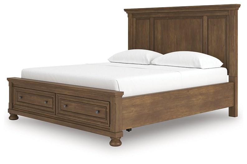 Feddinger Panel Storage Bed - Atchison Furniture Company (Atchison, KS)