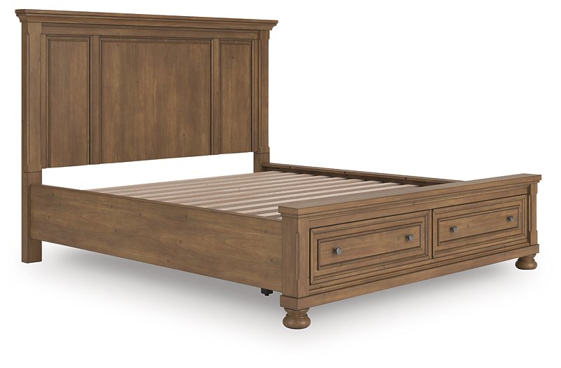 Feddinger Panel Storage Bed - Atchison Furniture Company (Atchison, KS)
