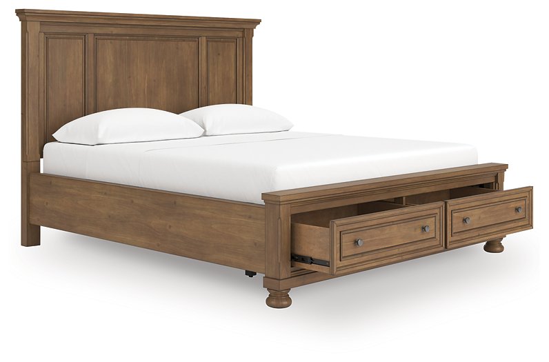 Feddinger Panel Storage Bed - Atchison Furniture Company (Atchison, KS)