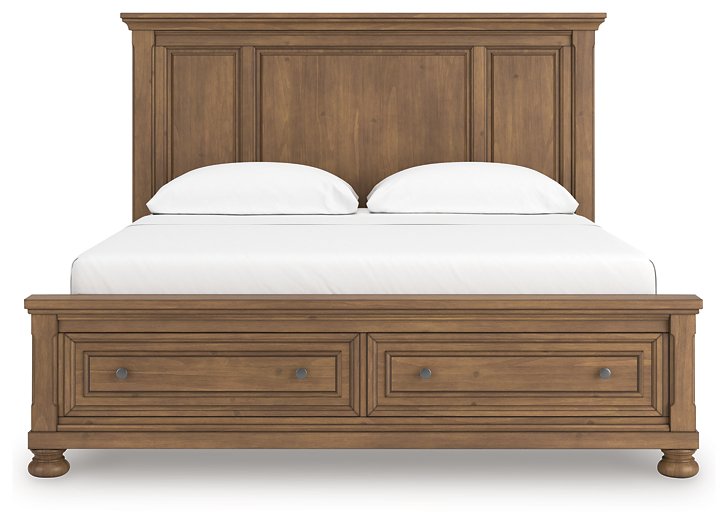 Feddinger Panel Storage Bed - Atchison Furniture Company (Atchison, KS)