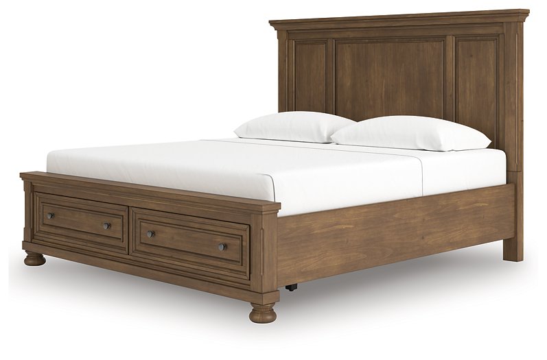 Feddinger Panel Storage Bed - Atchison Furniture Company (Atchison, KS)