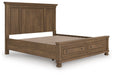 Feddinger Panel Storage Bed - Atchison Furniture Company (Atchison, KS)