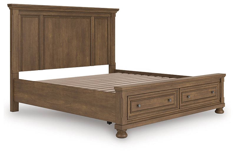 Feddinger Panel Storage Bed - Atchison Furniture Company (Atchison, KS)