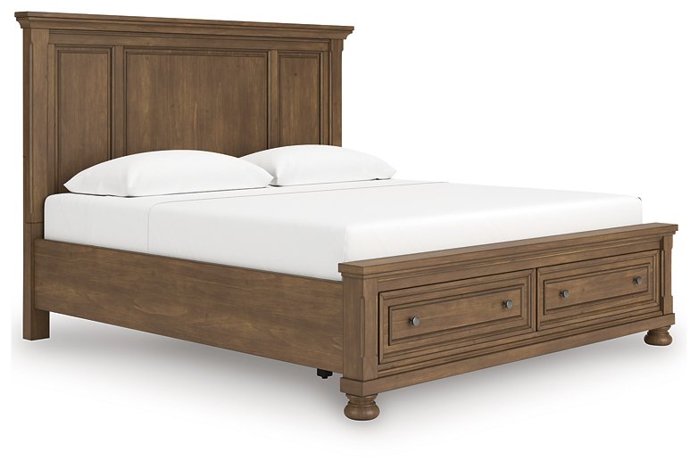 Feddinger Panel Storage Bed - Atchison Furniture Company (Atchison, KS)