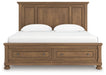 Feddinger Panel Storage Bed - Atchison Furniture Company (Atchison, KS)