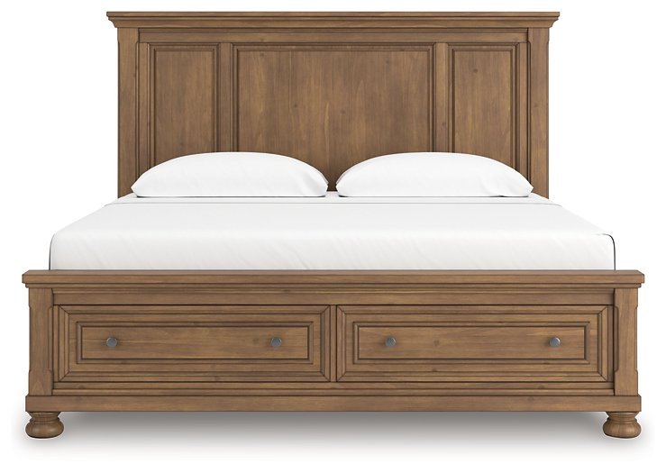 Feddinger Panel Storage Bed - Atchison Furniture Company (Atchison, KS)