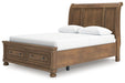 Feddinger Panel Storage Bed - Atchison Furniture Company (Atchison, KS)