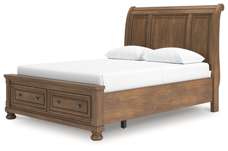 Feddinger Panel Storage Bed - Atchison Furniture Company (Atchison, KS)
