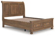 Feddinger Panel Storage Bed - Atchison Furniture Company (Atchison, KS)