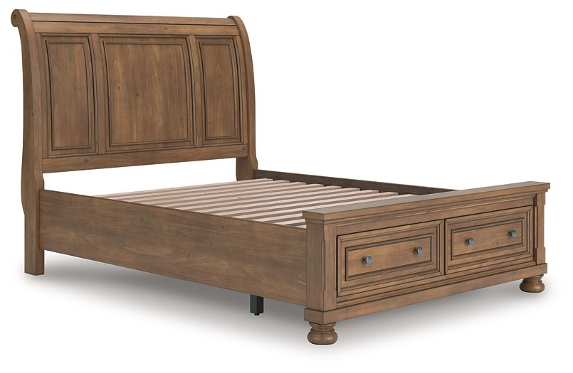 Feddinger Panel Storage Bed - Atchison Furniture Company (Atchison, KS)
