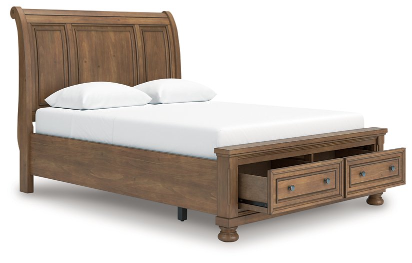 Feddinger Panel Storage Bed - Atchison Furniture Company (Atchison, KS)