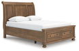 Feddinger Panel Storage Bed - Atchison Furniture Company (Atchison, KS)