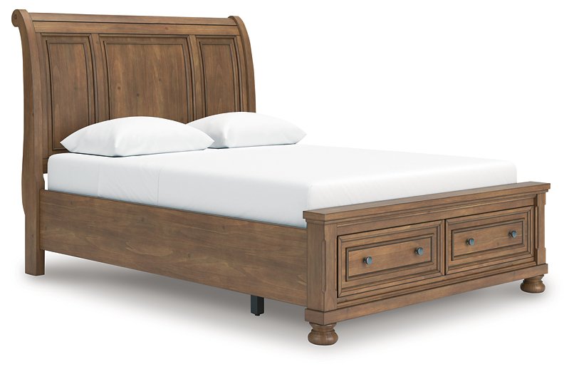 Feddinger Panel Storage Bed - Atchison Furniture Company (Atchison, KS)