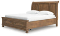 Feddinger Panel Storage Bed - Atchison Furniture Company (Atchison, KS)