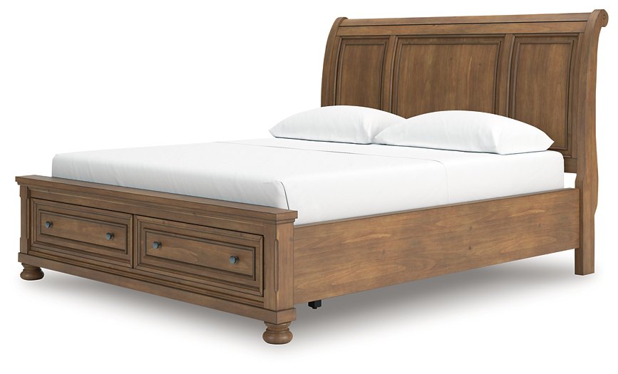 Feddinger Panel Storage Bed - Atchison Furniture Company (Atchison, KS)