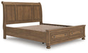 Feddinger Panel Storage Bed - Atchison Furniture Company (Atchison, KS)