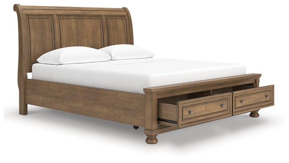 Feddinger Panel Storage Bed - Atchison Furniture Company (Atchison, KS)