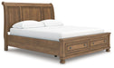 Feddinger Panel Storage Bed - Atchison Furniture Company (Atchison, KS)