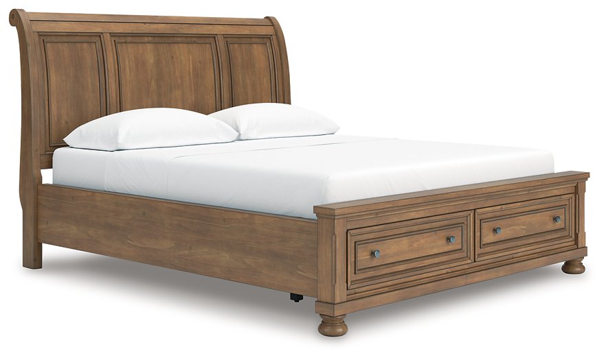 Feddinger Panel Storage Bed - Atchison Furniture Company (Atchison, KS)