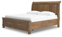 Feddinger Panel Storage Bed - Atchison Furniture Company (Atchison, KS)