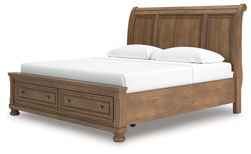 Feddinger Panel Storage Bed - Atchison Furniture Company (Atchison, KS)