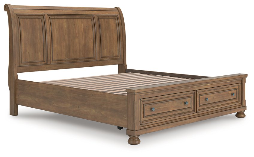 Feddinger Panel Storage Bed - Atchison Furniture Company (Atchison, KS)