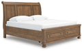 Feddinger Panel Storage Bed - Atchison Furniture Company (Atchison, KS)