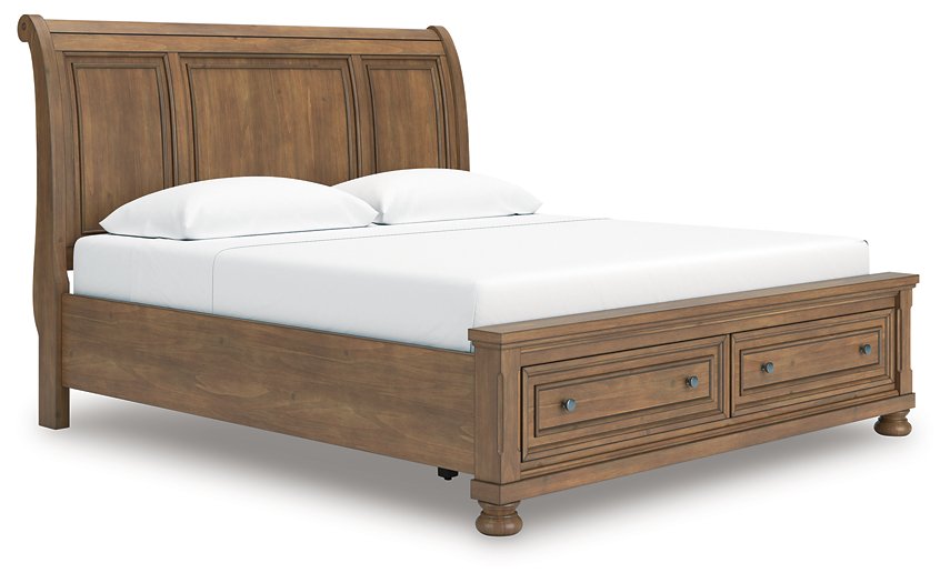 Feddinger Panel Storage Bed - Atchison Furniture Company (Atchison, KS)