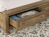 Feddinger Panel Storage Bed - Atchison Furniture Company (Atchison, KS)