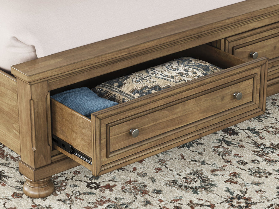 Feddinger Panel Storage Bed - Atchison Furniture Company (Atchison, KS)
