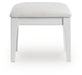 Chalanna Vanity Stool - Atchison Furniture Company (Atchison, KS)