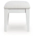 Chalanna Vanity Stool - Atchison Furniture Company (Atchison, KS)