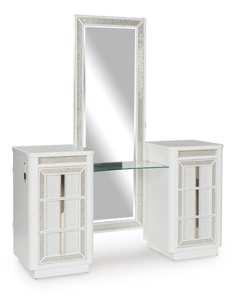 Chalanna Vanity with Mirror - Atchison Furniture Company (Atchison, KS)