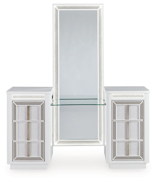 Chalanna Vanity with Mirror - Atchison Furniture Company (Atchison, KS)