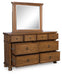Chadworth Dresser and Mirror - Atchison Furniture Company (Atchison, KS)