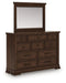 Taffenbrook Dresser and Mirror - Atchison Furniture Company (Atchison, KS)