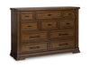 Taffenbrook Dresser and Mirror - Atchison Furniture Company (Atchison, KS)