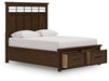Taffenbrook Panel Storage Bed - Atchison Furniture Company (Atchison, KS)