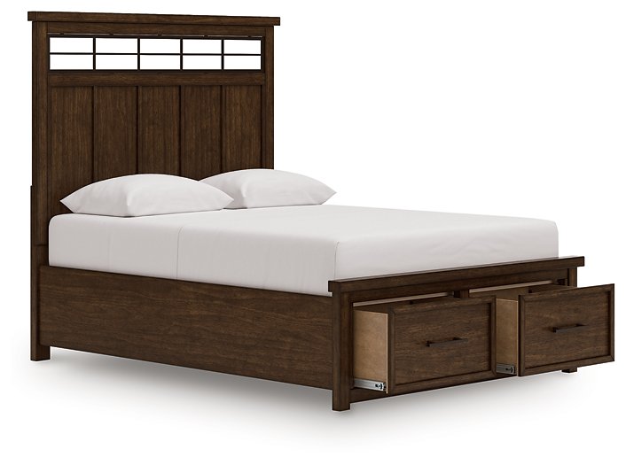Taffenbrook Panel Storage Bed - Atchison Furniture Company (Atchison, KS)